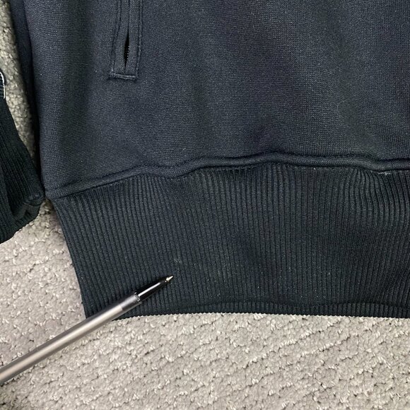 Vintage Adidas Full Zip Hooded Track Jacket Hoodie Men's Small Black Firebird - Picture 3 of 12